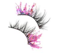 AUTSUPPL 2pièces Faux Lumineux Colorés Paillettes Pour Effet Naturel Et Attrayant Idéaux Pour Fêtes Cosplay Et Accessoires Scéniques