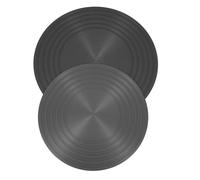 AUTSUPPL 2pièces Plaque Diffuseur De Chaleur Multifonctionnelle Aluminium Pour Cuisinière à Et Électrique Anti-brûlure Et Équilibre Des Chaleurs