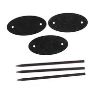 AUTSUPPL 3 pièces Barrette Chignon Cuir avec Bâton Noir Épingle Cheveux Décorative Élégante pour Queue de Cheval Accessoires Femme pour Cheveux Longs Bouclés ou Lisses Lot