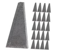 AUTSUPPL 30 pièces Cales Triangulaires Métal pour Renfort de Manche de Marteau Légères et Portables Complet pour Abattage et Exploitation Forestière