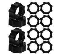 AUTSUPPL 30 Pièces Écrou de Fixation Noir en Plastique | Adaptateur à Rotule, Remplacement Pratique, Installation Facile, pour Grille D’aération et Tableau de Bord