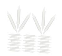 AUTSUPPL 30 pièces Pointes de Rechange pour Marqueurs Acryliques à Embout Souple Accessoires pour Stylos à Peinture Rechargeables Compatibles avec Système de Stylo Vide pour Dessin et