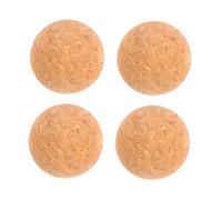 AUTSUPPL 4 pièces Bouchons Boule Liège Naturel pour Bouteilles de Vin Bouchons Bois Décoratifs Réutilisables Protection Hermétique pour Maison Fêtes et Restaurants