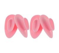 AUTSUPPL 4 pièces Brosse Visage Silicone Souple Exfoliante pour Femmes Nettoyant Manuel Forme de Moufle Épurateur Peau Visage Doux pour Démaquillage et Nettoyage Quotidien