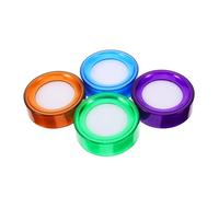 AUTSUPPL 4 pièces Éponge Mouillante pour Doigts pour Sélection et Comptage de Billets Humidificateur de Bureau Pratique pour Professionnels Finance Conception Efficace