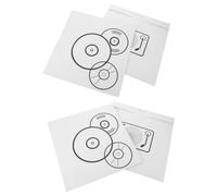 AUTSUPPL 4 Pièces Pochettes de Disques Vinyles 12 Pouces en Papier | Archives de Studio, Collections Personnelles, Réduit la Friction, Usage Extérieur, Stockage en Grosse Quantité