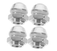AUTSUPPL 4 pièces Soupape de Sécurité Autocuiseur Acier Inoxydable Valve de Régulation Pression Haute Verrouillage Sûr de Rechange pour Cocotte