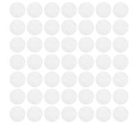 AUTSUPPL 48 Séparateurs de Plats Ronds en Feutre Blanc 12,7 Cm - Coussinets Protecteurs Réutilisables pour Empilage Assiettes, Bols et Tasses - Protège-vaisselle Anti-rayures Cuisine