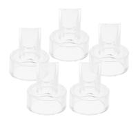 AUTSUPPL 5 Pièces de Valves en Silicone Vannes Anti-retour Sûres Bavure pour Tire-lait Manuel Accessoires Indispensables pour Allaitement et Recueil de Lait Maternel