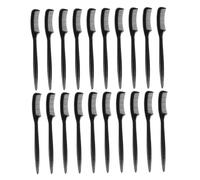 AUTSUPPL 50 pièces Brosses Sourcils à Embout Unique Outil Multifonction de Modelage Naturel Maquilleurs et Usage Personnel 50pcs Noir Mini Brosse à Sourcils