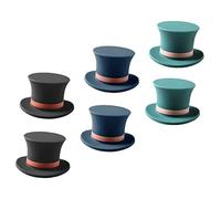 AUTSUPPL 6 pièces Bouchon de Bouteille de Vin Silicone Joint Étanche Hermétique Bouchon de Conservation pour Bouteilles Lot de Couleurs par Set