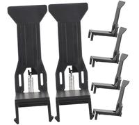 AUTSUPPL 6 pièces Pinces à Billets Plastique pour Caisse Enregistreuse Lot de Clips Robustes pour Tiroir-caisse Accessoires Pratiques pour Petit Commerce