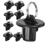 AUTSUPPL 8pièces Kit De Butées De Cordon Élastique pour Store Enrouleur Embouts De Montage pour Intérieur Extérieur De Rechange pour Stores