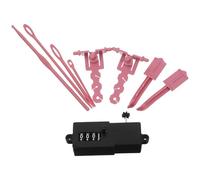 AUTSUPPL 9 pièces Kit de Machine à Tricoter Circulaire avec Tendeur Crochet et Manivelle Outil de Couture DIY pour Chapeaux Écharpes et Projets Créatifs Machine à Tricoter Manuelle pour