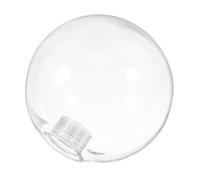 AUTSUPPL Abat Jour en Verre Rond de Remplacement pour Plafonnier, Cache-ampoules pour Ventilateur de Plafond en Verre Transparent, Protection Élégante pour Ampoule G9, Luminaire