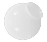 AUTSUPPL Abat-jour Globe Verre pour Lustre Sphérique en Verre Blanc, Lumière Douce Diffusée, Facile à Entretenir, pour Plafonnier Ventilateur et Salle à Manger