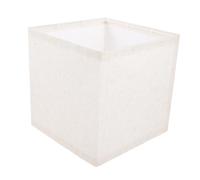 AUTSUPPL Abat-jour Lampe sur Pied en Tissu Beige Carré pour Lampes de Table, Résistant la Casse Démontage, Cuisine et Restaurant