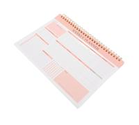 AUTSUPPL Agenda Hebdomadaire de Bureau B5 Grand Bloc-Notes de Planification Spirale Pages Non Datées Couverture Papier Robuste pour Organisation Tâches Travail Maison École