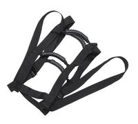 AUTSUPPL Aide à Relever Lit Échelle de Lit pour Personnes Âgées Noir | Sangle en Webbing et Silicone, pour Changer de Position au Lit, Aide aux Patients à Mobilité Réduite