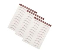 AUTSUPPL Autocollants Sourcils Effet Réaliste Imperméables 3 Feuilles Maquillage Sourcils Femme Transfert Waterproof Tatouage Facial