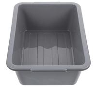 AUTSUPPL Bac Rectangulaire de Rangement en Plastique 34X238X109 CM Cuve Polyvalente Poignées pour Lavage de Vaisselle et Stockage Utilisation Domestique et Bus Commercial