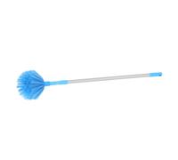 AUTSUPPL Balai Plafond Extensible avec Brosse Dépoussiérante Bleue pour Toiles Araignées Nettoyeur Ventilateur Plafond avec Manche Amovible Outil Ménage Pratique et Léger
