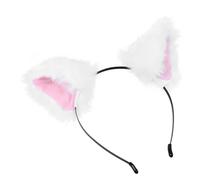 AUTSUPPL Bandeau Oreilles Fausse Fourrure Léger et Confortable Accessoire Photo Adorable pour Filles Serre-tête Animal Mignon pour Coiffure