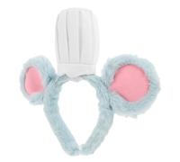AUTSUPPL Bandeau Oreilles Souris Doux pour Cosplay Chef Polyvalent Accessoire Fête Déguisement Décoration Amusante Halloween Noël
