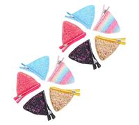 AUTSUPPL Barrettes Oreilles de Chat Brillantes 5 Paires Accessoires Cheveux Filles pour Halloween et Fêtes