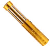 AUTSUPPL Bâton Lumineux Led Rechargeable Métal Doré Blanc Effet Clignotant Pour Fête Rave Club Concert Et Soirée Dj