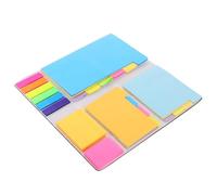 AUTSUPPL Bloc-notes Autocollant Réutilisable Noir Papier Premium Notes Adhésives Polyvalentes pour Bureau et Voyage Mémos sans Traces Pratique
