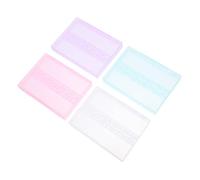 AUTSUPPL Boîte à Outils De Manucure 4 Pcs Mini 14 Emplacements Rangement Pour Têtes De Ponçage En Pp Solide Pour Usage Professionnel Et Domestique Salon Manucure Couleurs Assorties