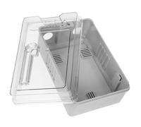 AUTSUPPL Boîte de Distribution Électrique Plastique Petite Étanche avec Fenêtre Transparente Protection pour Usage Intérieur et Extérieur