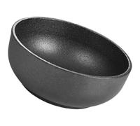 AUTSUPPL Bol Alimentaire Multifonction en Fonte D’Acier Bol de Bibimbap Coréen Pratique Ø Moyen Compatible Cuisinière à Induction Robuste Cuisine Coréenne et Maison