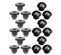 AUTSUPPL Bouchons de Cric Hydrauliques en Caoutchouc 20 Pièces Bouchons Ronds et Plats Adaptés aux Réservoirs d'Huile pour Maintenance Automobile