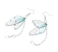 AUTSUPPL Boucles D'Oreilles Pendantes En Strass LéGèRes Pour Femmes Bijoux Naturels Et Cosplay Accessoires Diy Pour FêTes Et Usage Quotidien