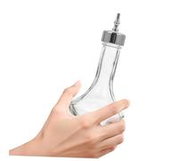 AUTSUPPL Bouteille Verre pour Mixeur à Vin Argentée Outil de Bar Cocktail Pratique pour Barman Bouteille Doseuse pour Cocktails et Boissons Festives