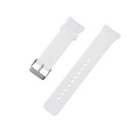 AUTSUPPL Bracelet Sport Silicone Épais Remplaçant pour Montre Gear Ajustable Confortable et Unisexe Blanc Grand Format