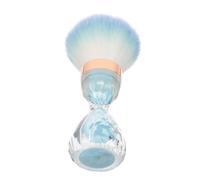 AUTSUPPL Brosse Nettoyage Manucure Douce Brosse Poussière Ongles Nettoyant Poudre Cosmétique Portable Bleu