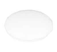AUTSUPPL Cache Plafonnier Rond Moderne pour Chambre et Salon Abat-jour Plastique Robuste et Facile à Nettoyer Compatible avec Plafonniers à Montage Plat Accessoire Élégant pour Éclairage