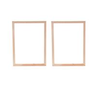 AUTSUPPL Cadre de Tableau en Bois Massif 2 Sets Surface Lisse et Sûre, Barres D'écartement pour Décoration Murale Salon, Cadre DIY pour Peinture sur Toile