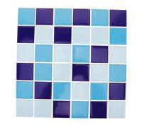 AUTSUPPL Carrelage Décoratif Céramique Bleu pour Piscine et Cuisine Mosaïque sans Joint Finition pour Salle de Bain Mur et Rénovation Facile à Poser Motif Élégant