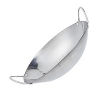 AUTSUPPL Casserole Inoxydable Épaisse avec Double Poignée Antidébordement Résistante Chaleur pour Cuisine Domestique Poêle Polyvalente pour Mijotage et Fondue