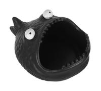 AUTSUPPL Cendrier Céramique Décoratif Poisson Drôle Coupe-vent Portable et Compact Accessoire de Bureau et Extérieur pour Voyage Balcon Jardin