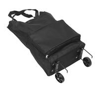 AUTSUPPL Chariot de Courses Pliable avec Roues Grand de Courses Réutilisable et Résistant Trolley Portable à roulettes pour Épicerie et Rangement Pliant Pratique pour Fruits Légumes et