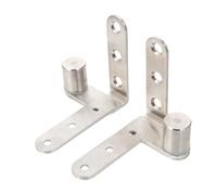 AUTSUPPL Charnières en Acier Inoxydable 2 Pièces Charnière Cachée pour Meubles et Placards Surface Lisse Finition Soignée Facile à Installer