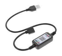AUTSUPPL Contrôleur LED sans fil USB 5V Mini Commande Intelligente via APP pour Bande LED RGB avec Fonction Minuterie et Mode Musique Compatible Ruban Intérieur