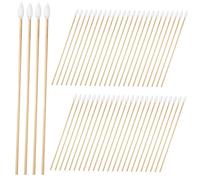 AUTSUPPL Cotons-tiges De Précision Longs 500 Pièces Pointes Fines Applicateurs Maquillage Nettoyage Oreilles Ongles Usage Polyvalent Soins Personnels