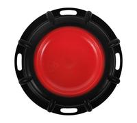 AUTSUPPL Couvercle Adaptateur de Valve pour Réservoir d'Eau Ibc 56 MM Filetage Intérieur Plastique Noir Joint Étanche pour Protection les Fuites et Usage Industriel