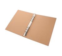 AUTSUPPL Couverture pour Cahier à Anneaux Papier Kraft Réutilisable et Facile à Nettoyer Protection de Cahier Format Bureau et École